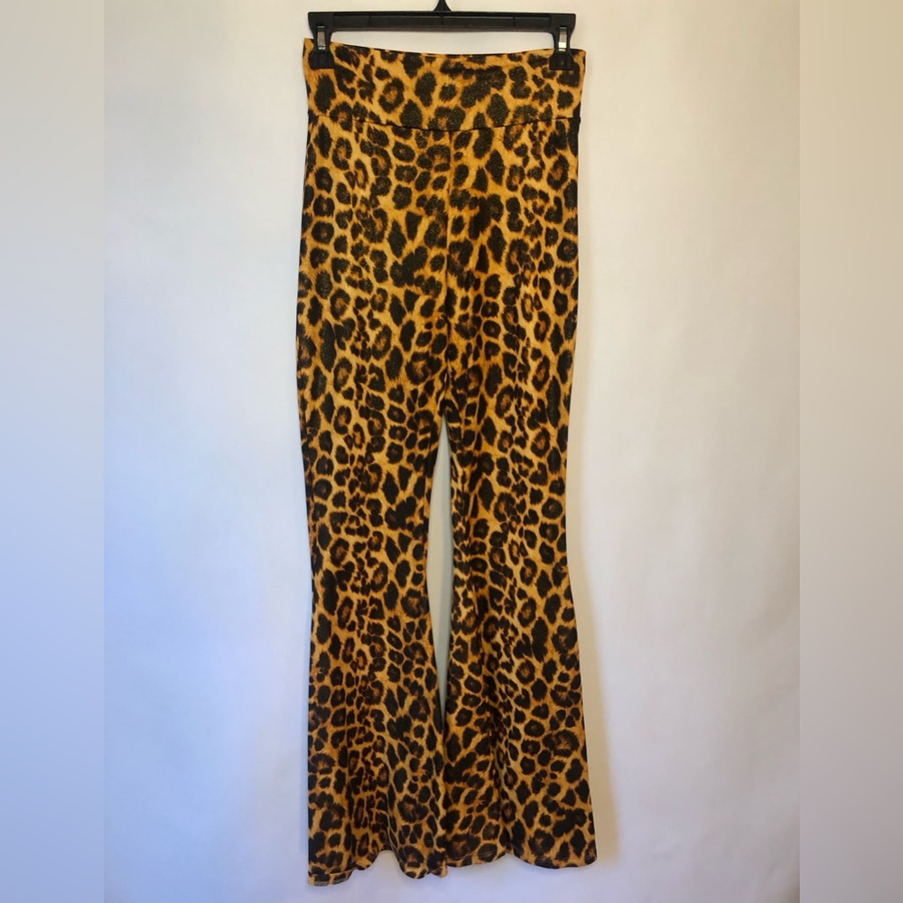Leopard Bell Bottoms